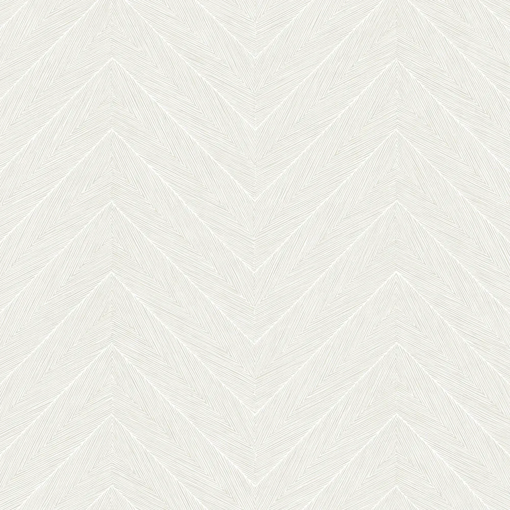 White Embossed Wallpaper – Geometric Shimmer (1204-1)